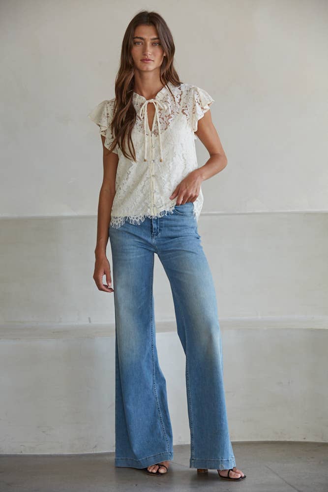 Cottage Lace Top (Ships 11/5) - Soul Secret Threads