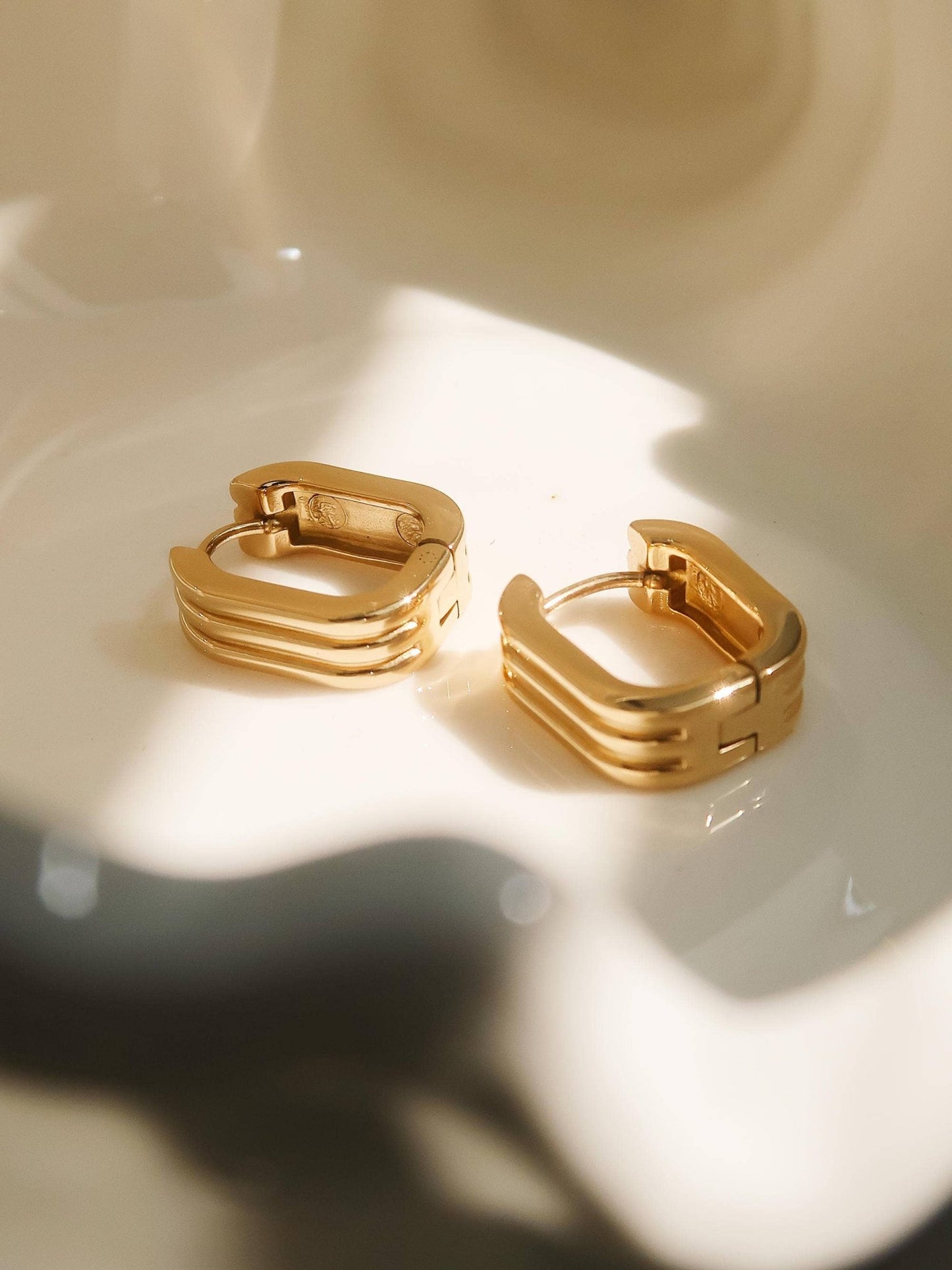 Noa Ribbed Earrings - Soul Secret Threads