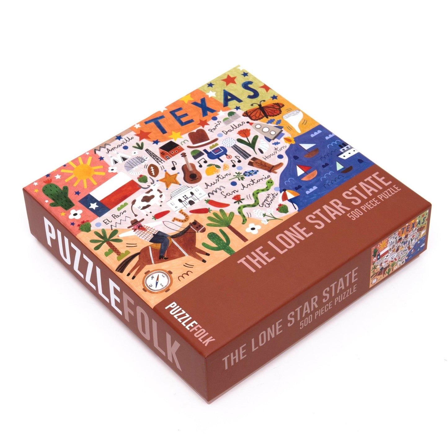 The Lone Star State - 500 Piece Puzzle - Soul Secret Threads