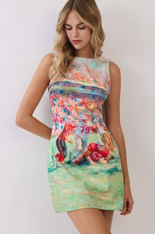 Canvas & Cleats Mini Dress (Ships 7/23)