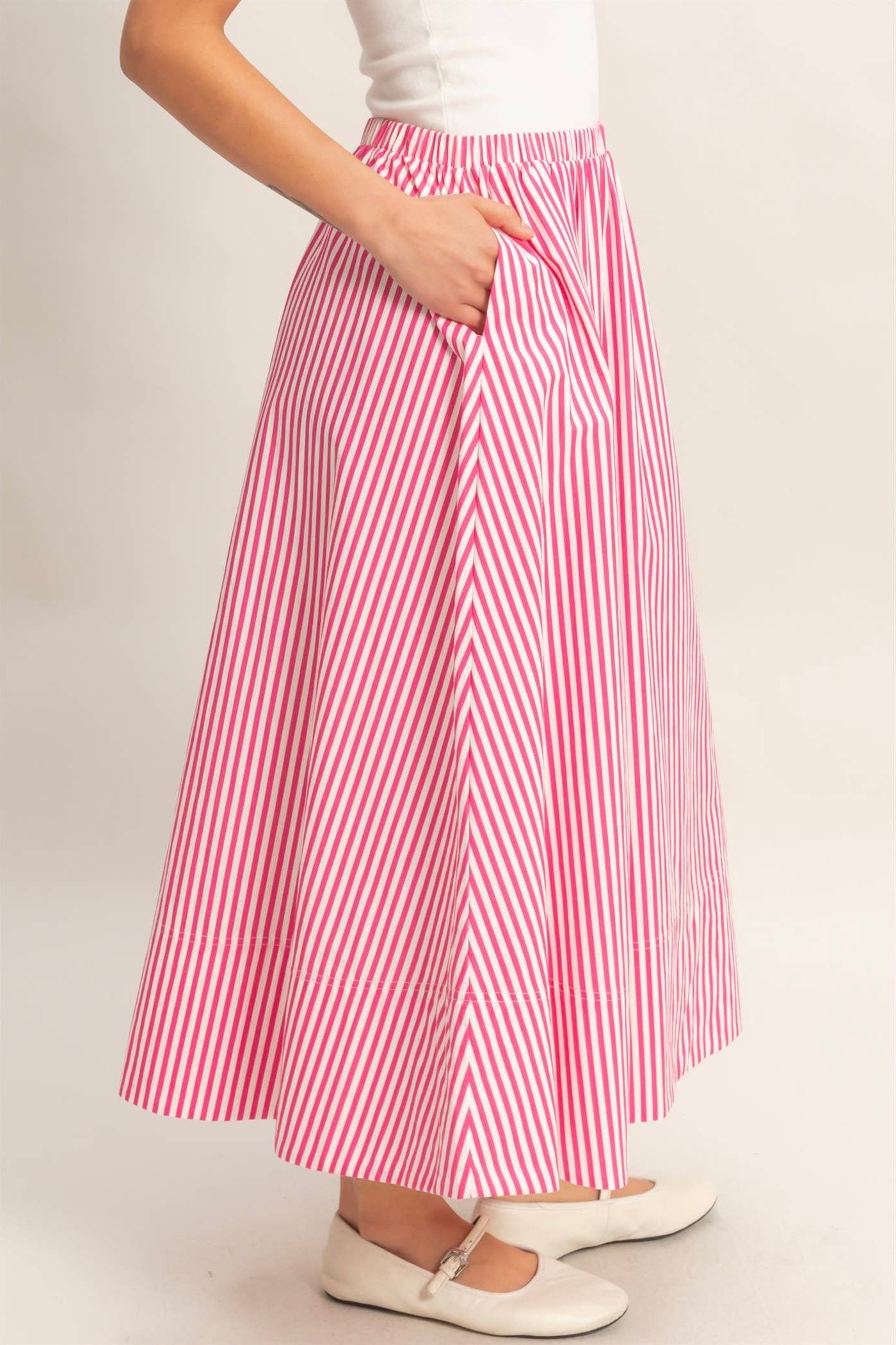 Carousel Midi Skirt