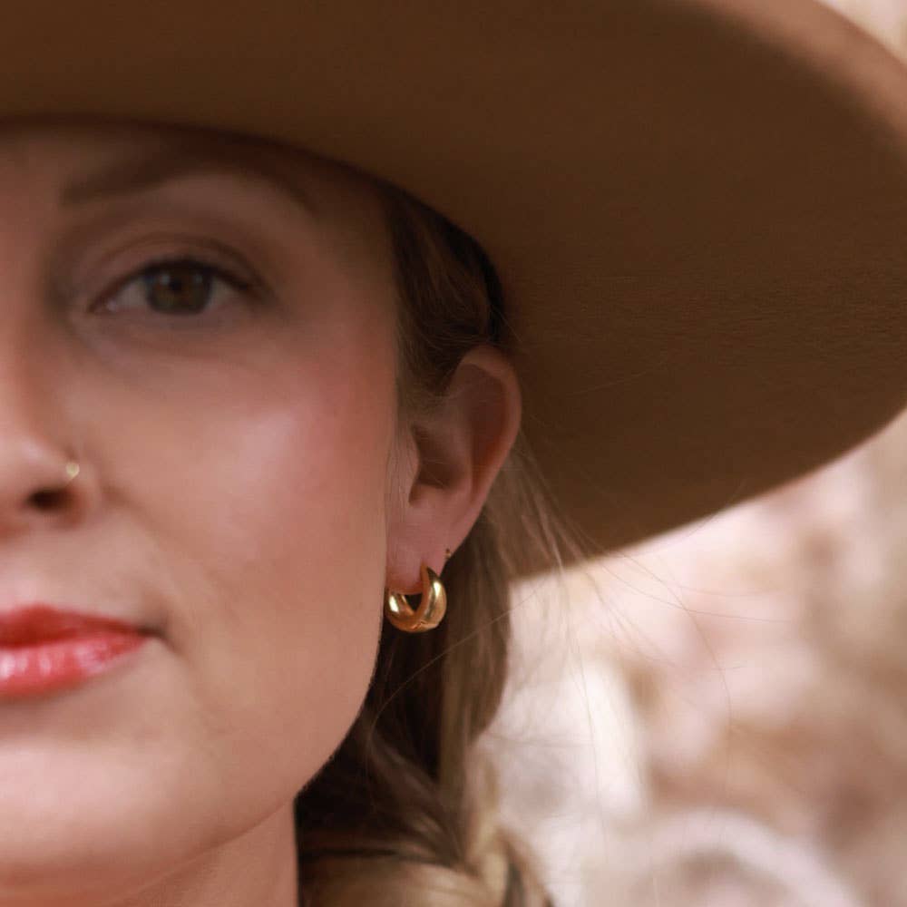 Sofia Huggie Hoops 15mm