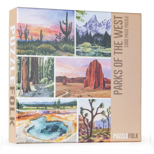 Parks of the West - 1,000 Piece Puzzle