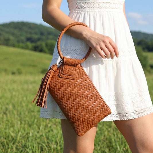 Honey Weave Handbag (Ships 6/21)