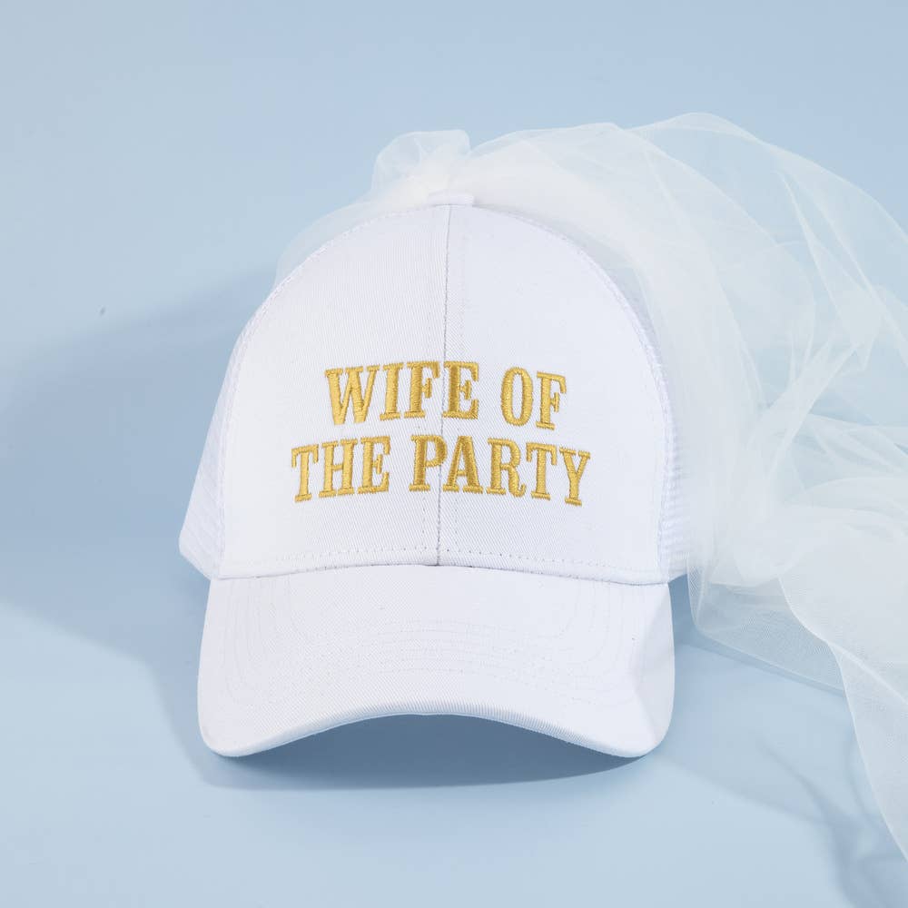 Wife Of The Party Veil Trucker (Ships 9/30)
