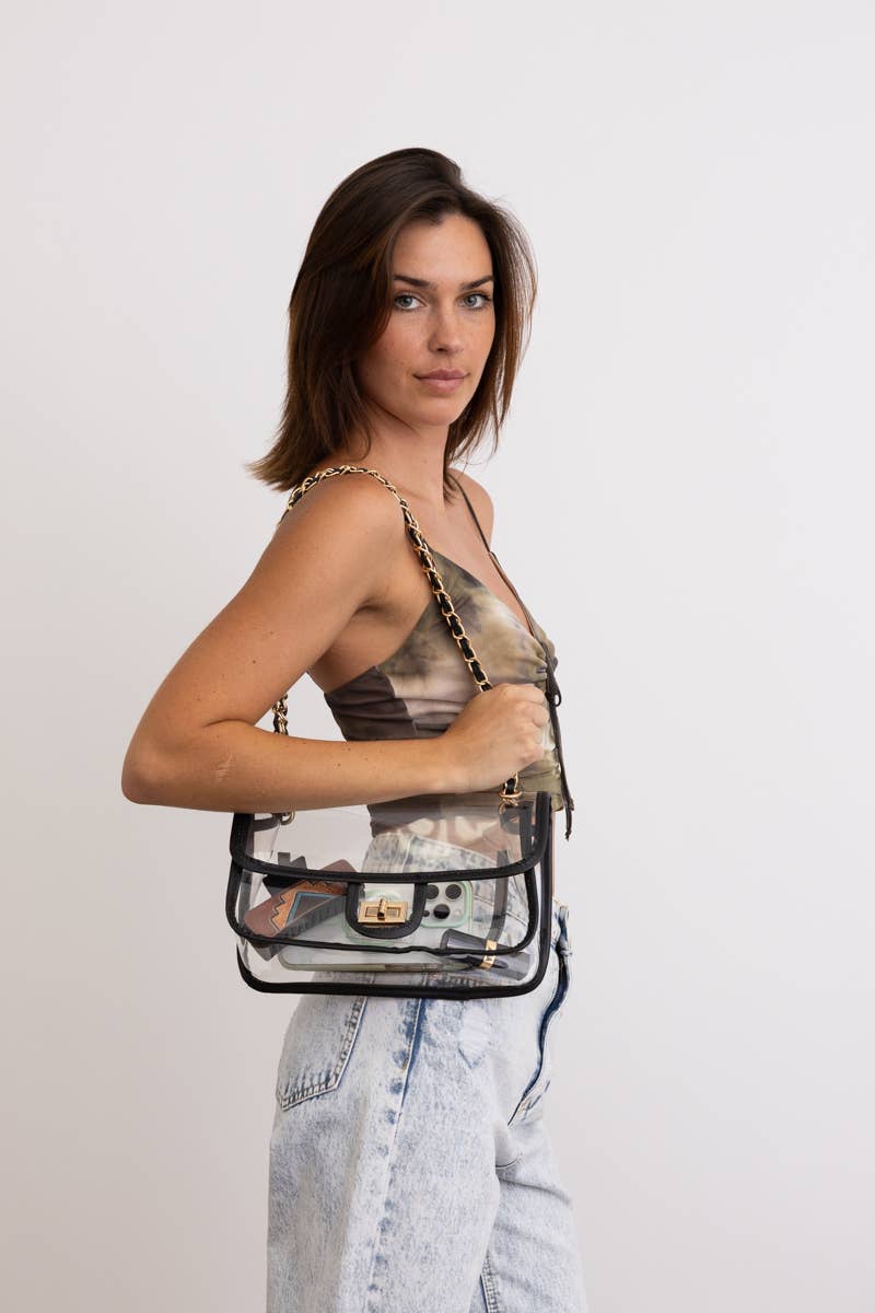 Clear Crossbody Purse