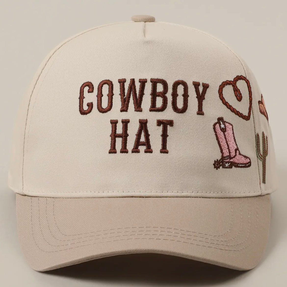 Embroidered Cowboy Hat
