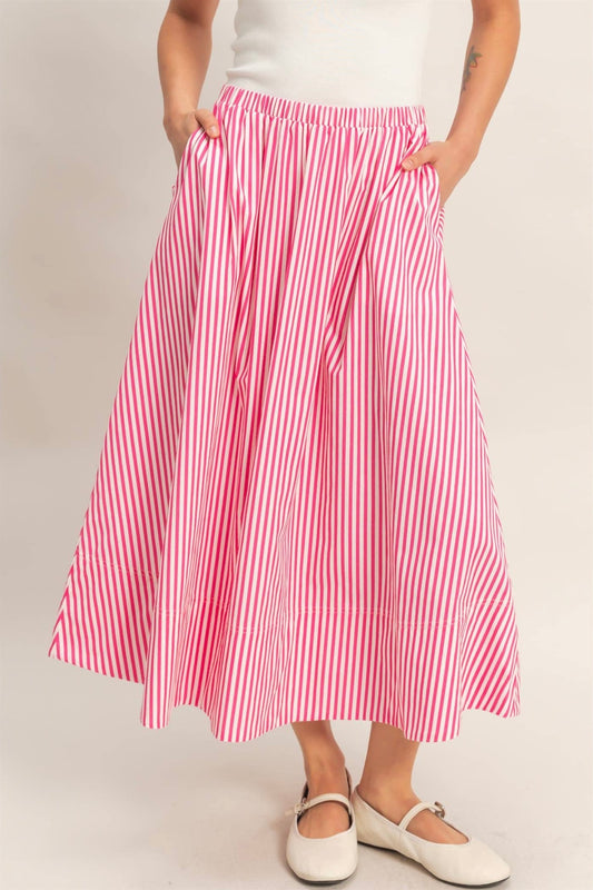 Carousel Midi Skirt