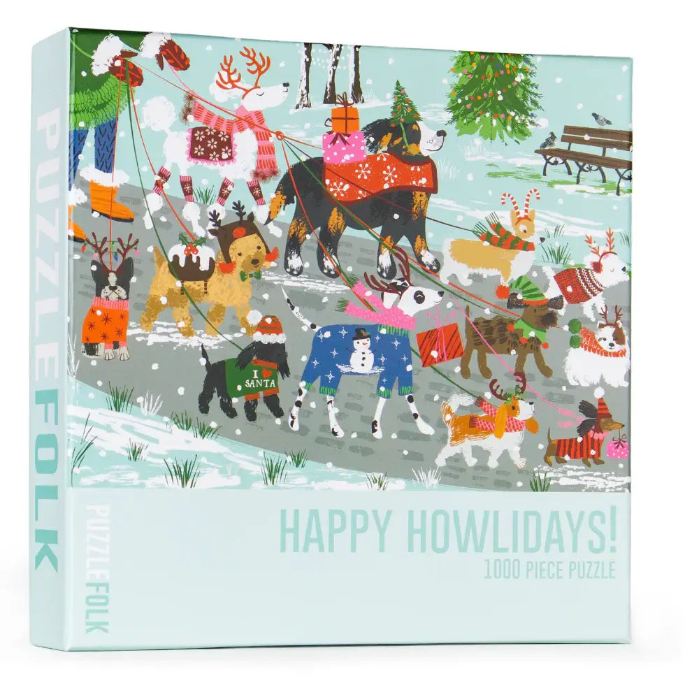 Happy Howlidays - 1,000 Piece Puzzle