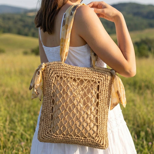 Tied Up Tote (Ships 6/21)