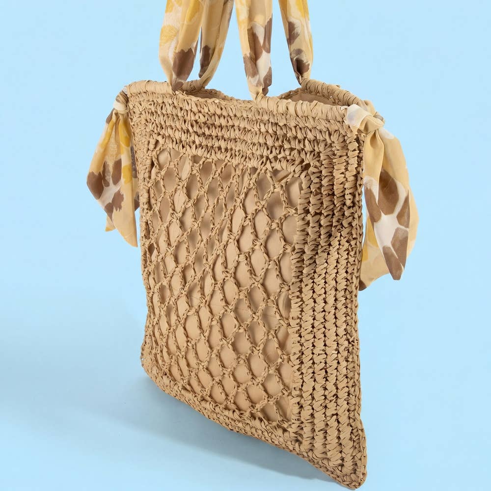Tied Up Tote (Ships 6/21)