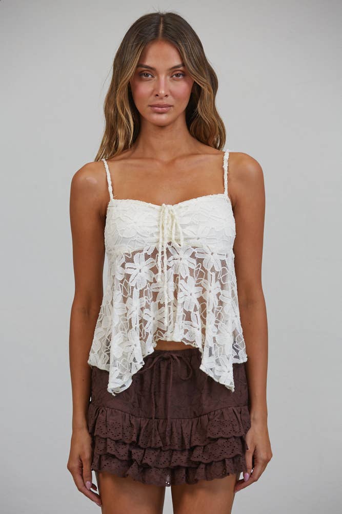 Betty Lace Cami (Ships 7/26) - Soul Secret Threads