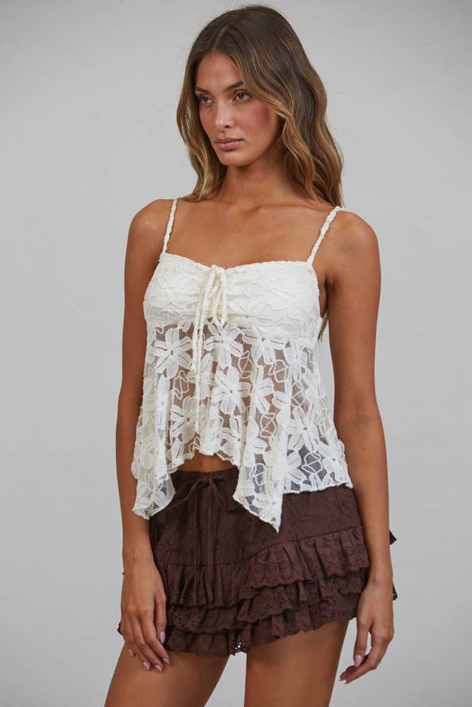 Betty Lace Cami (Ships 7/26) - Soul Secret Threads