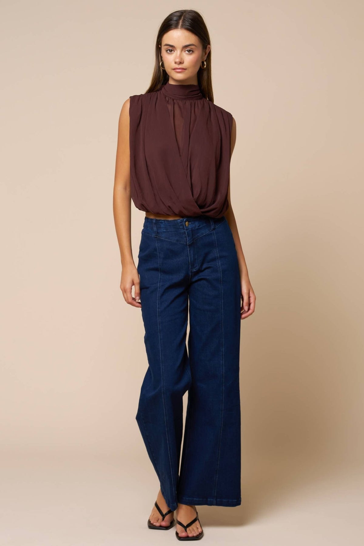 Brielle Drape Top (Ships 8/13) - Soul Secret Threads