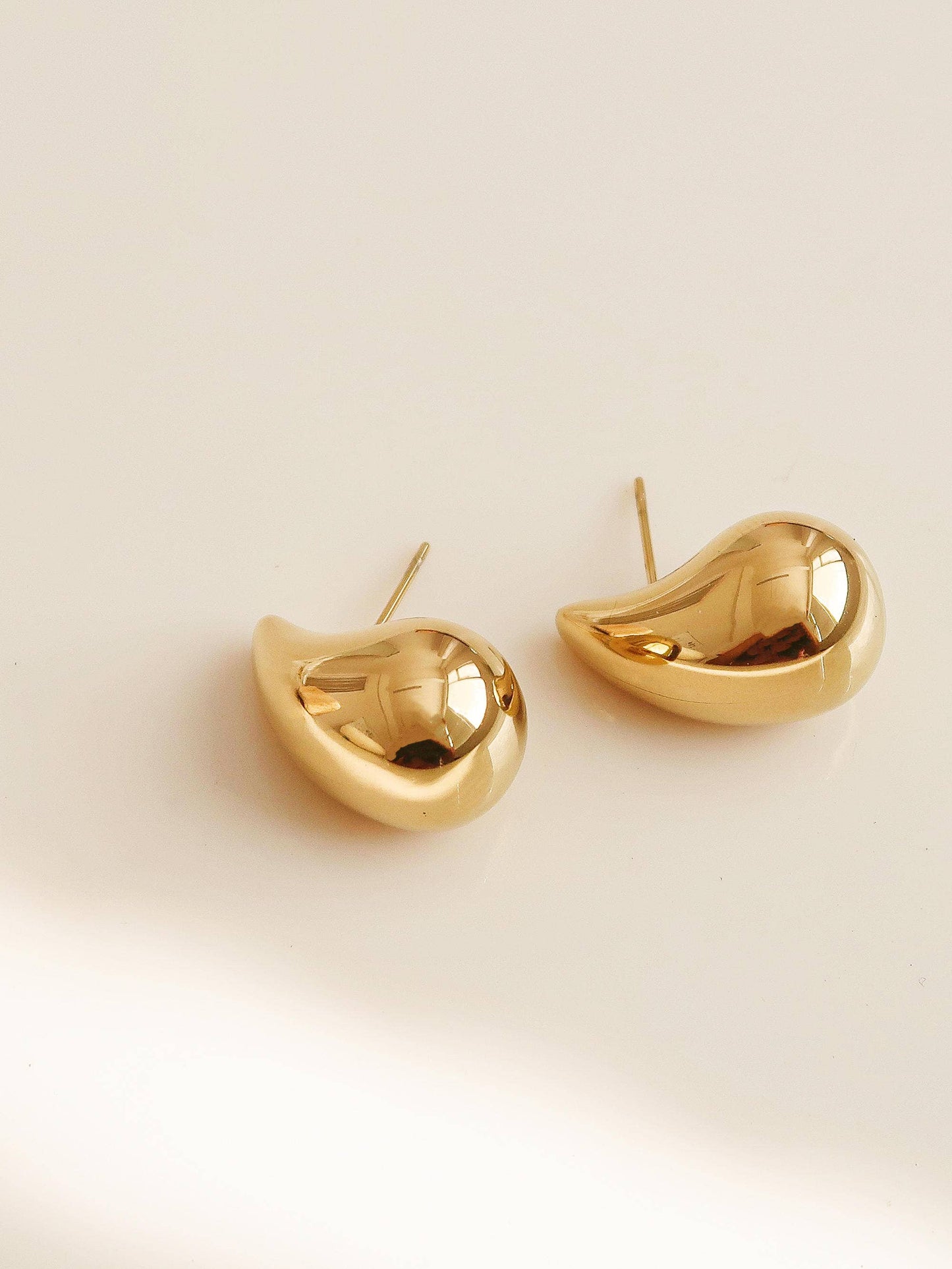 Colett Large Droplet Earrings