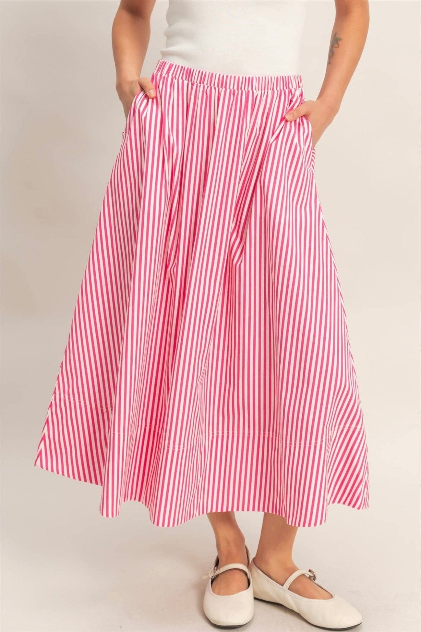Carousel Midi Skirt - Soul Secret Threads