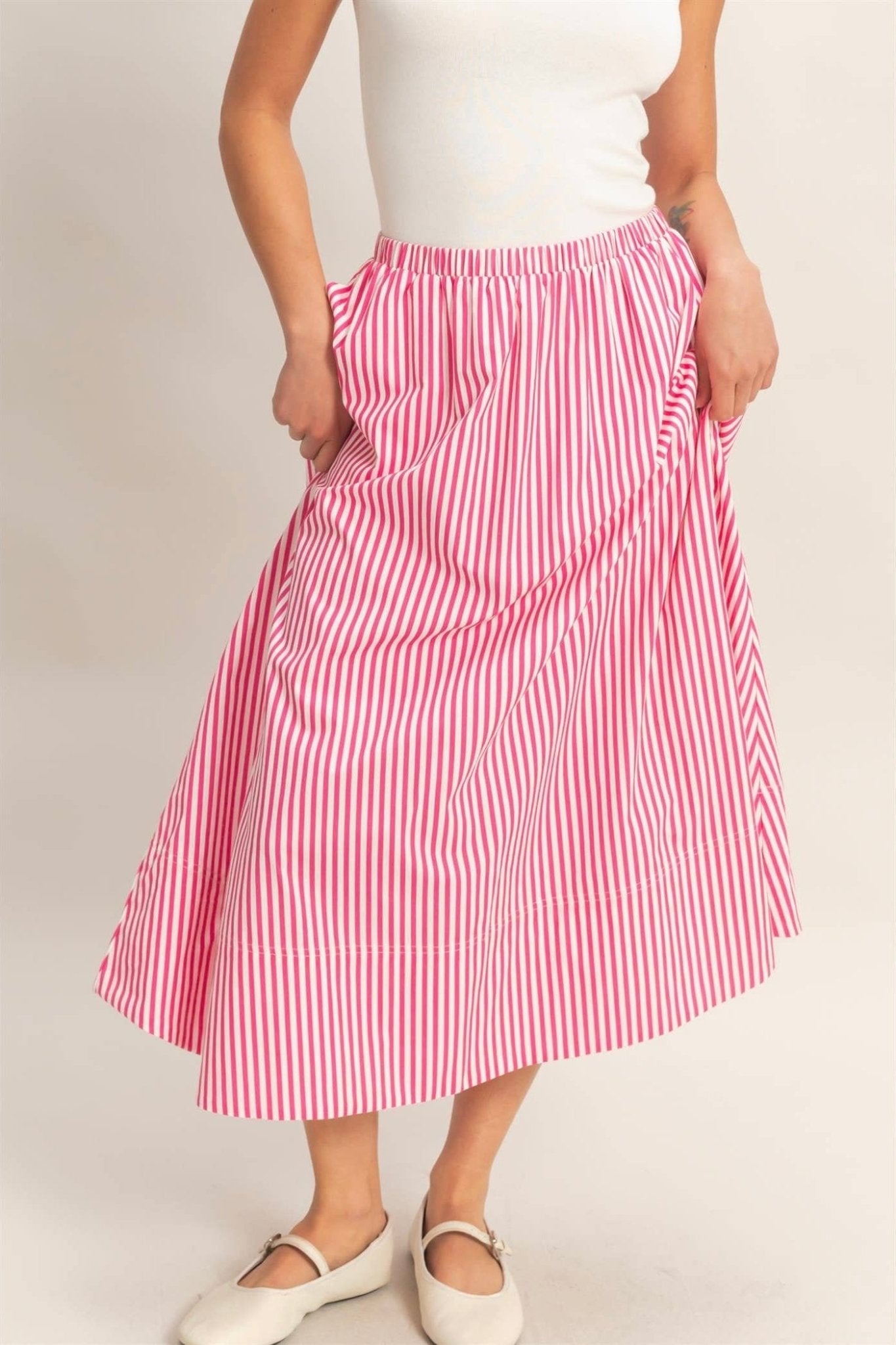 Carousel Midi Skirt - Soul Secret Threads