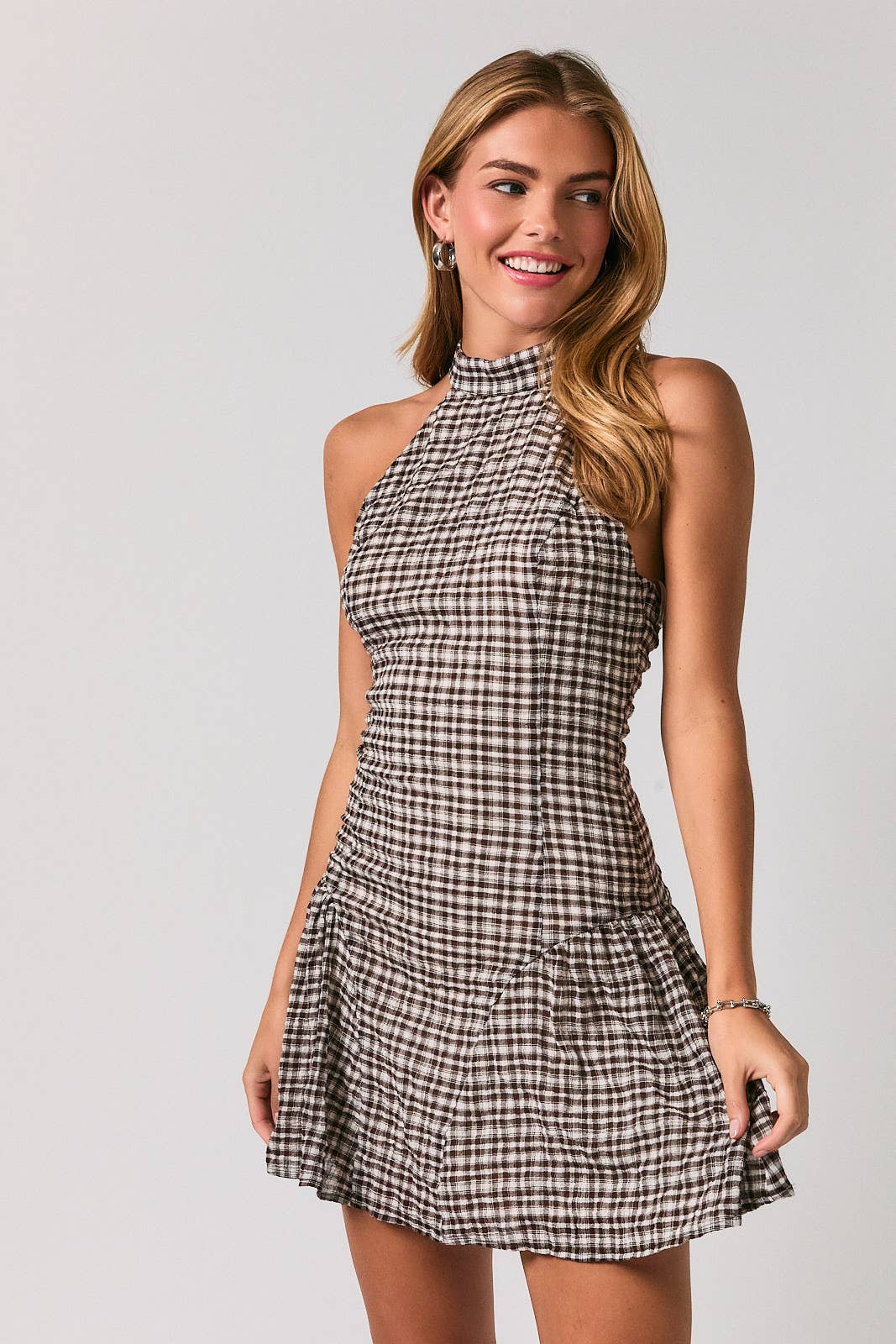 Checkmate Halter Dress (Ships 8/5) - Soul Secret Threads