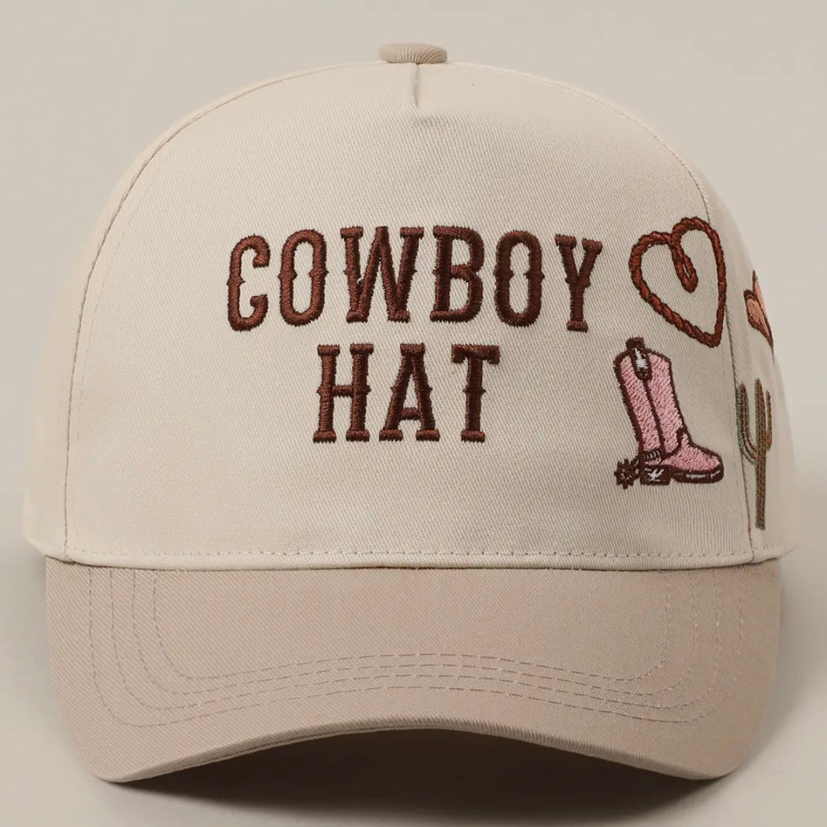Embroidered Cowboy Hat - Soul Secret Threads