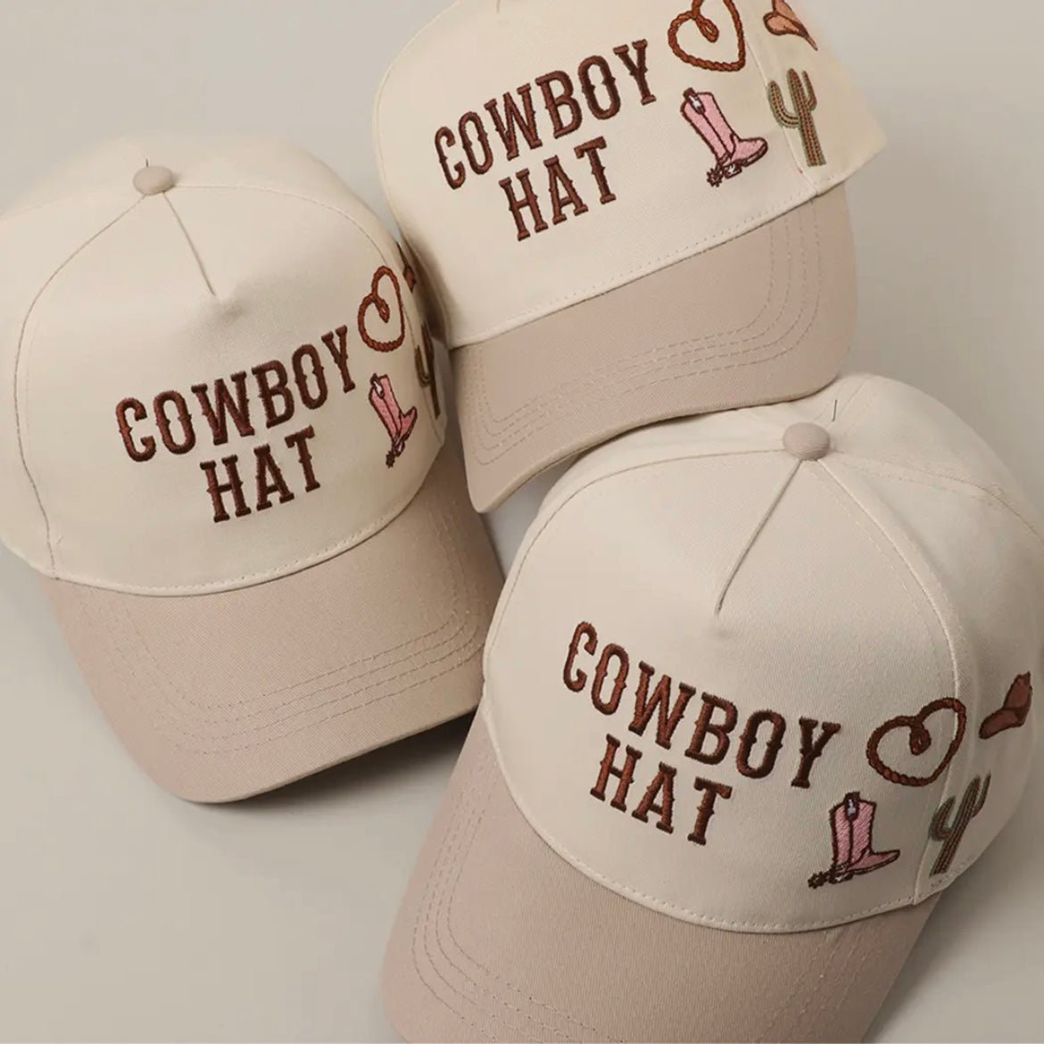 Embroidered Cowboy Hat - Soul Secret Threads