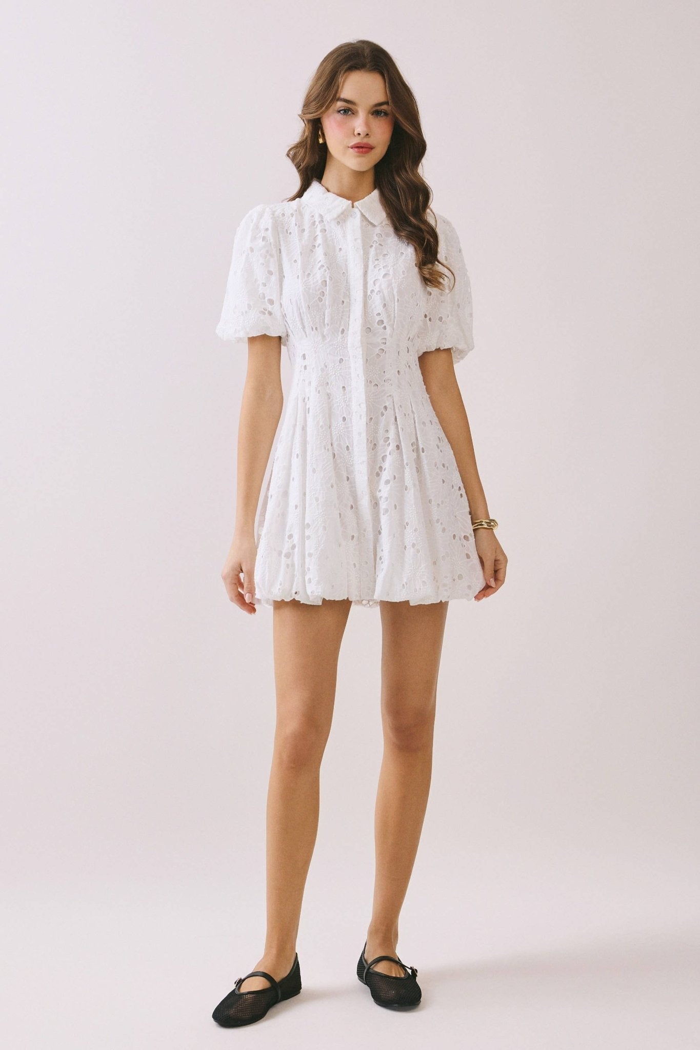 Emilia Eyelet Dress - Soul Secret Threads