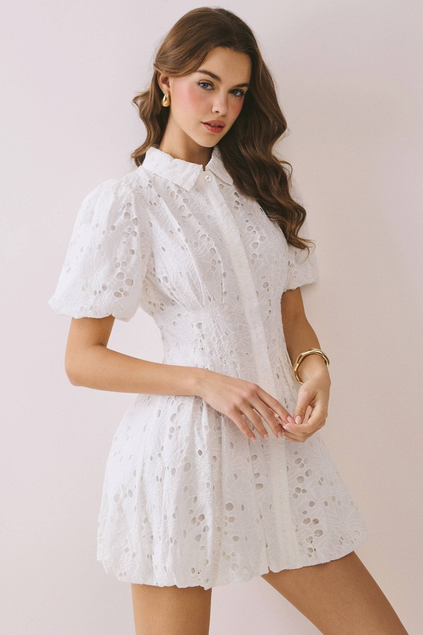 Emilia Eyelet Dress - Soul Secret Threads