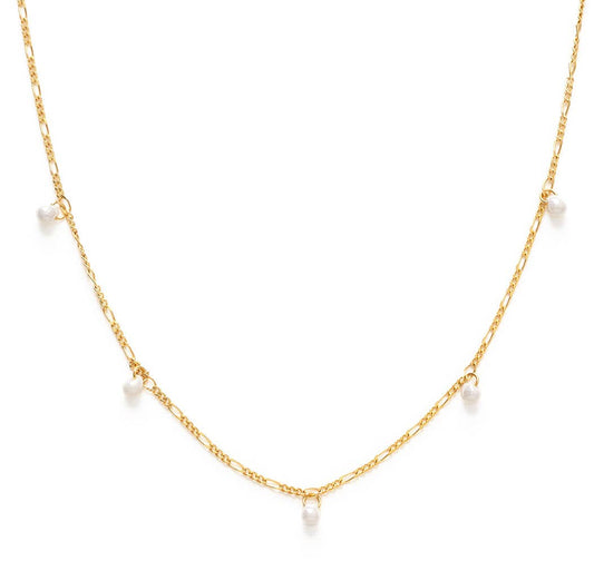 Five Graces Pearl Necklace - Soul Secret Threads