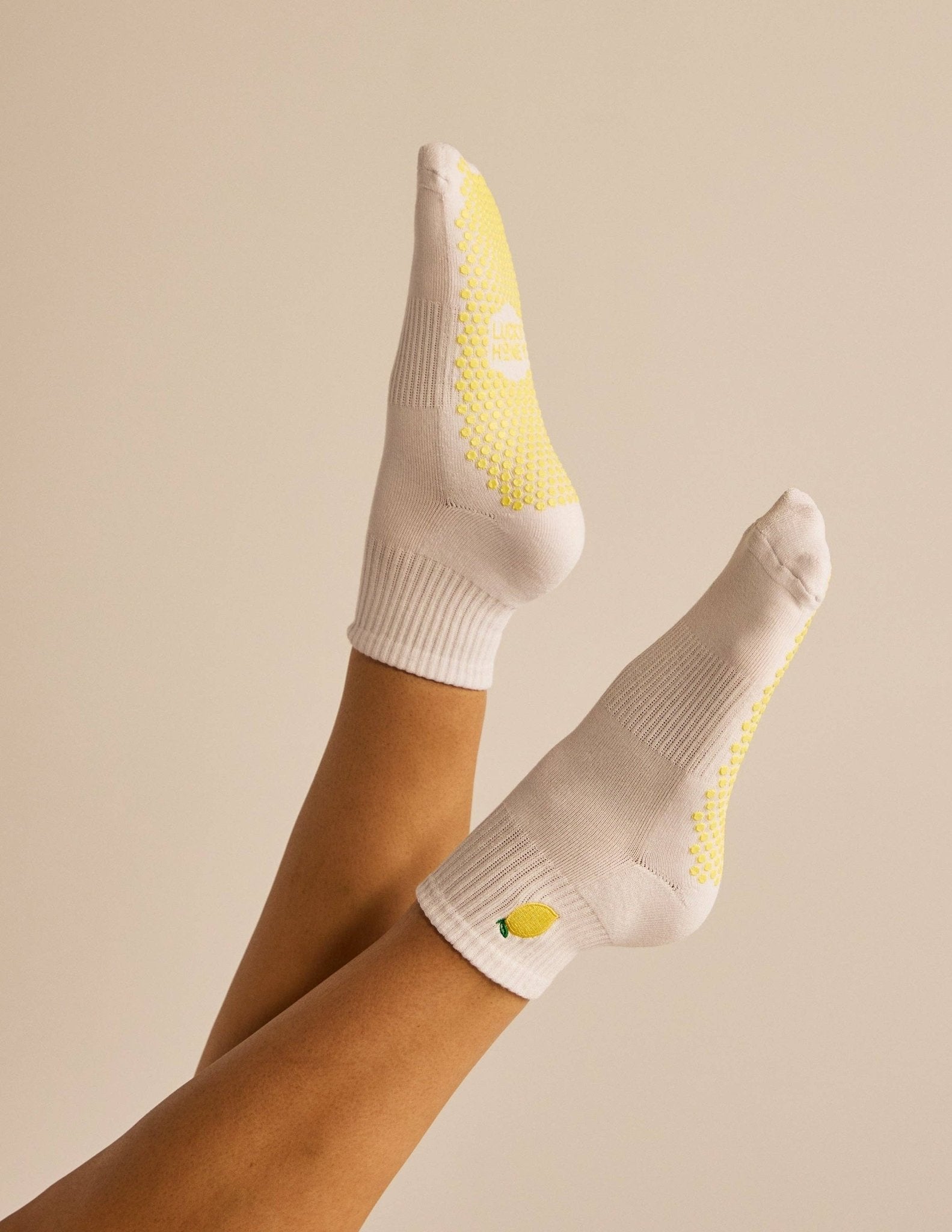 Harlow Pilates Sock 🍋 - Soul Secret Threads