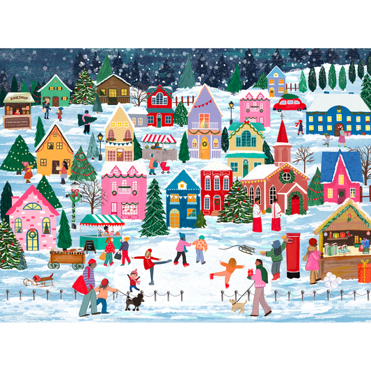Hometown Christmas - 1,000 Piece Puzzle - Soul Secret Threads
