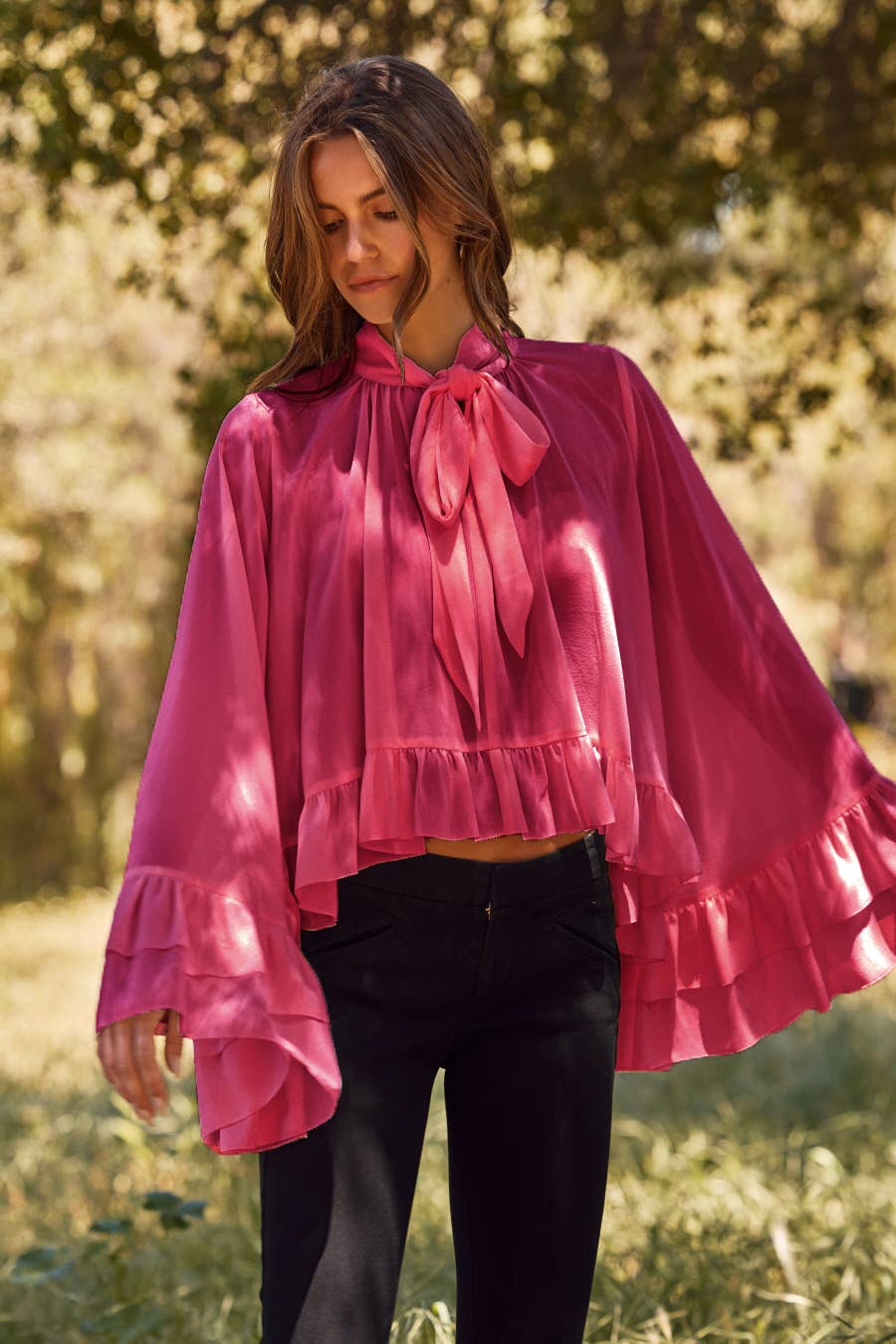 Josephine Bow Blouse - Soul Secret Threads
