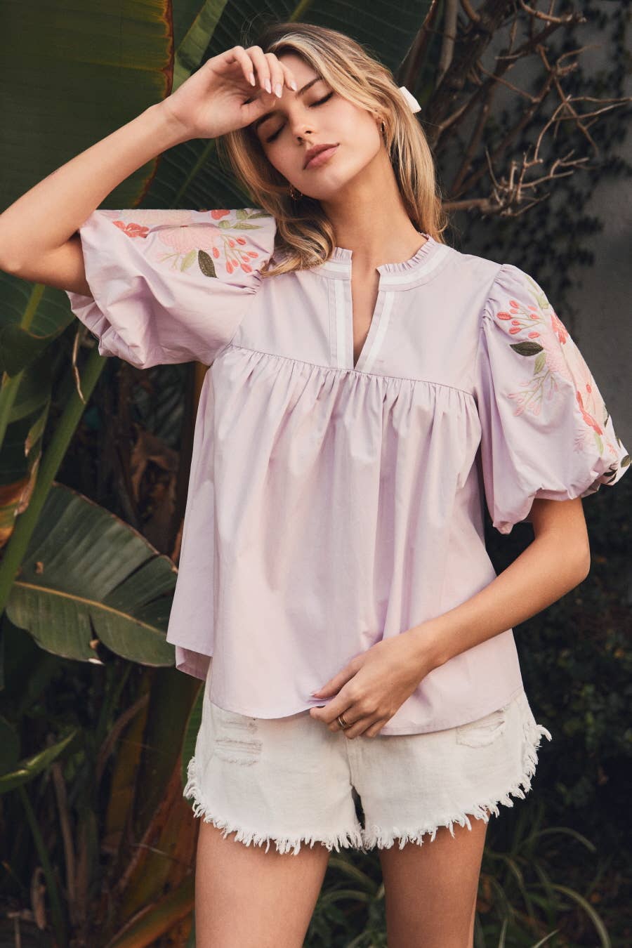Lavender Fields Blouse - Soul Secret Threads