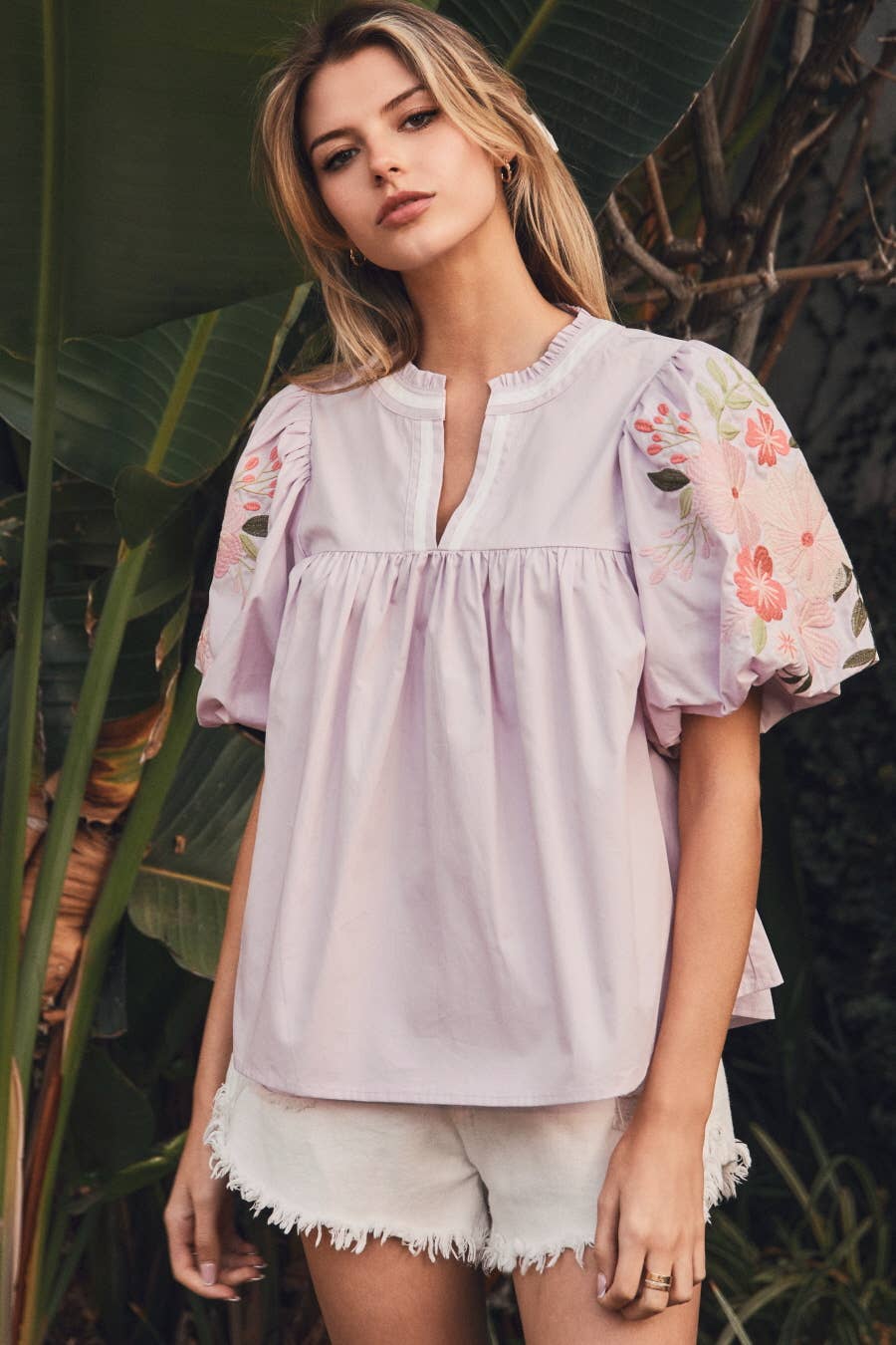 Lavender Fields Blouse - Soul Secret Threads