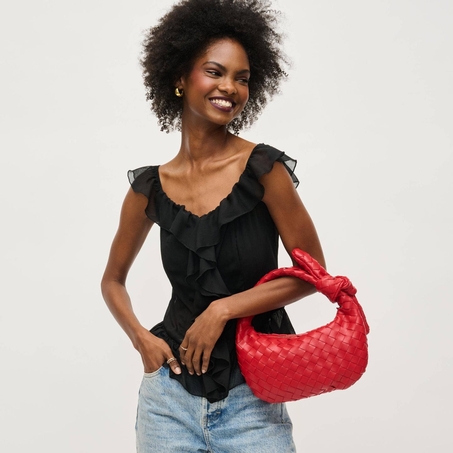 Lizbeth Woven Knot Clutch - Soul Secret Threads
