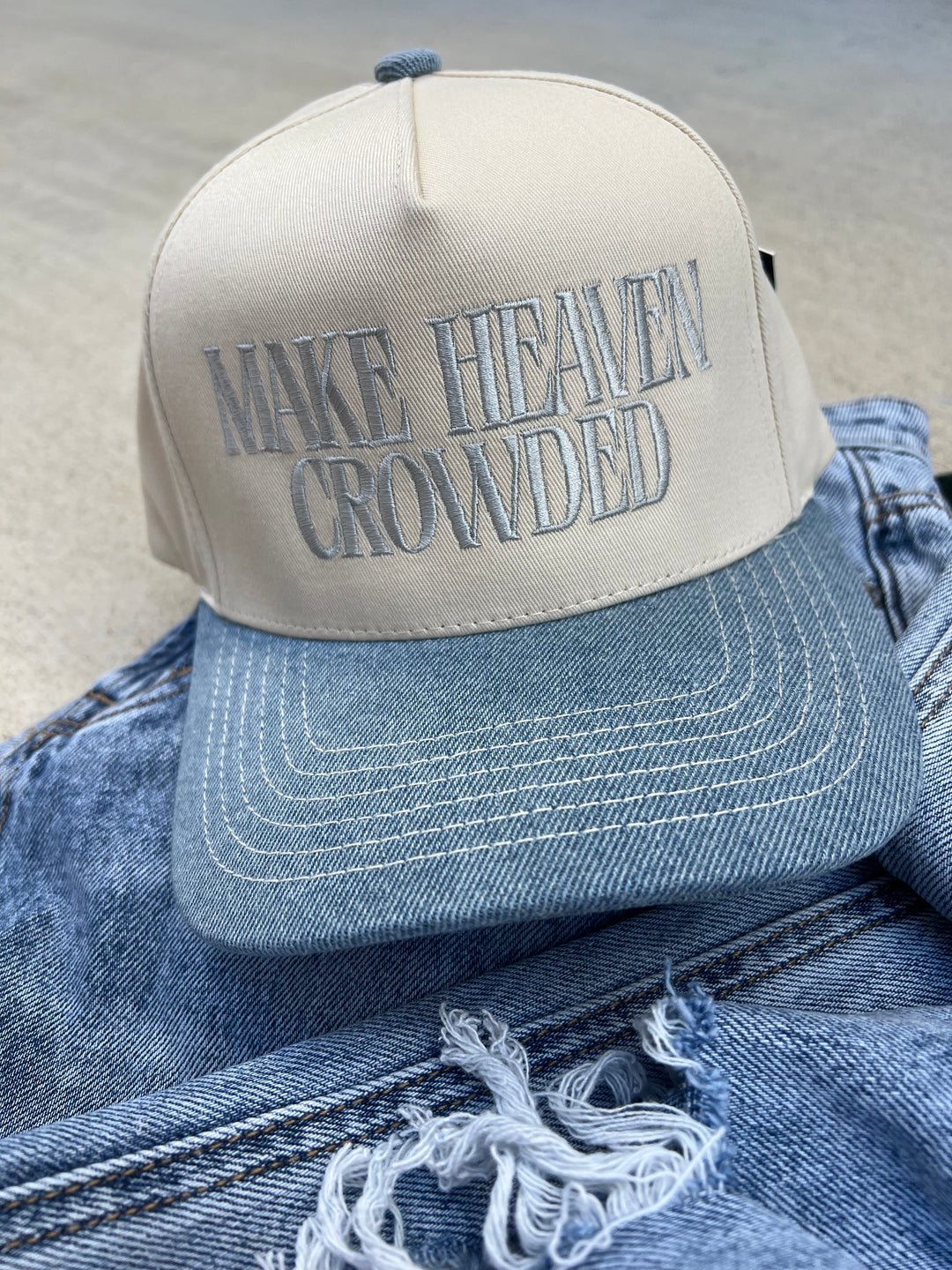 Make Heaven Crowded Hat - Soul Secret Threads