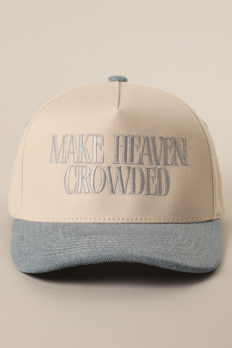 Make Heaven Crowded Hat - Soul Secret Threads