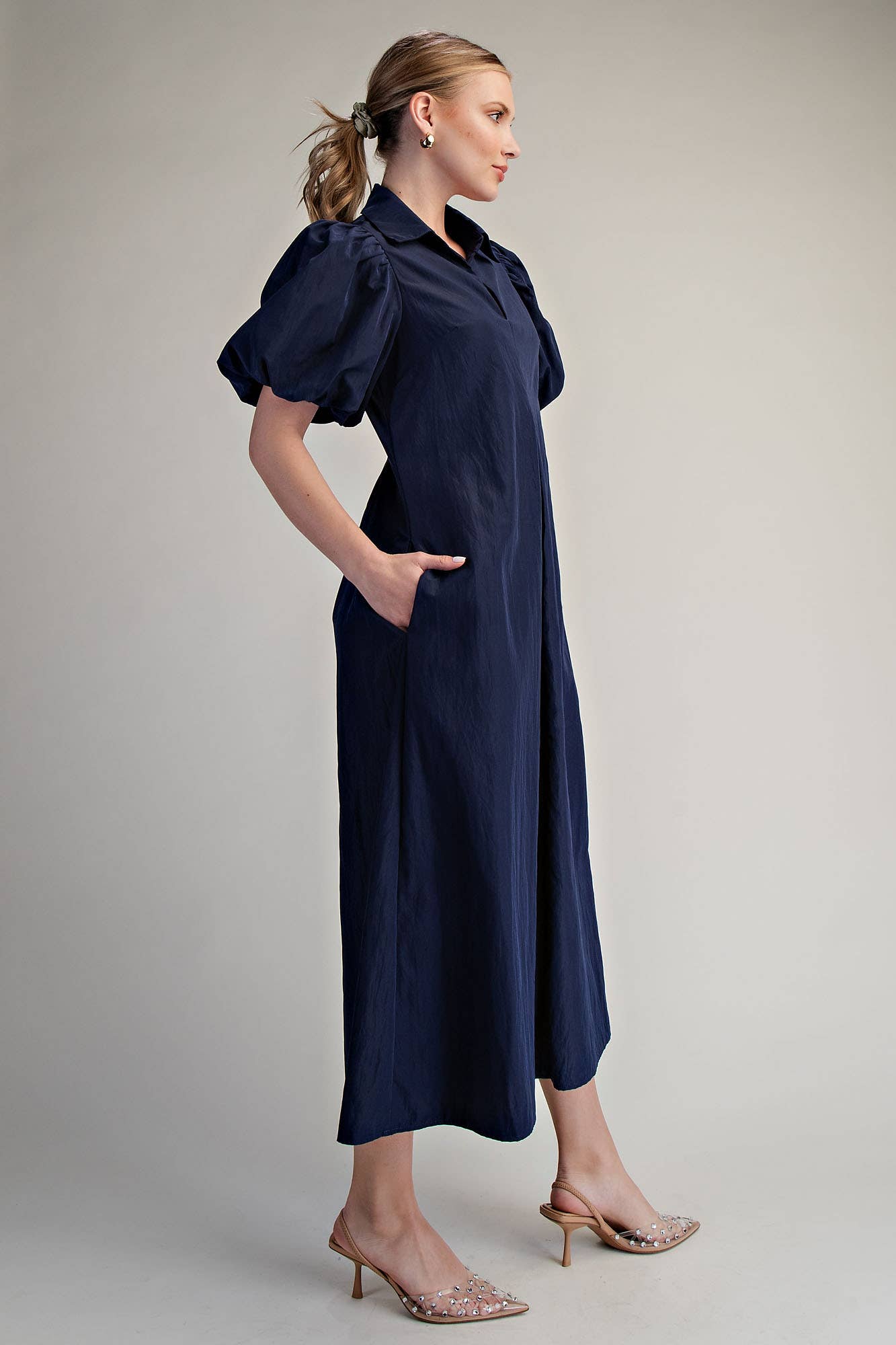 Midnight Midi Dress - Soul Secret Threads