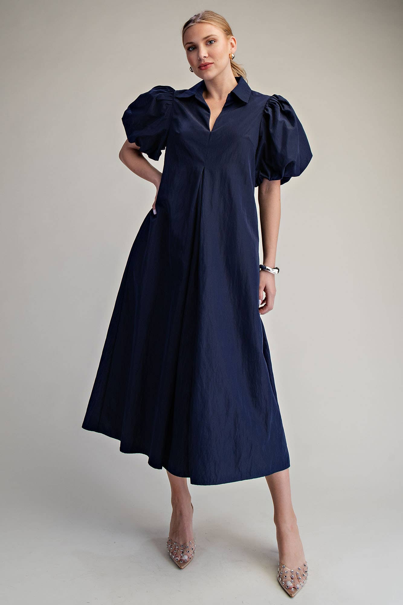 Midnight Midi Dress - Soul Secret Threads