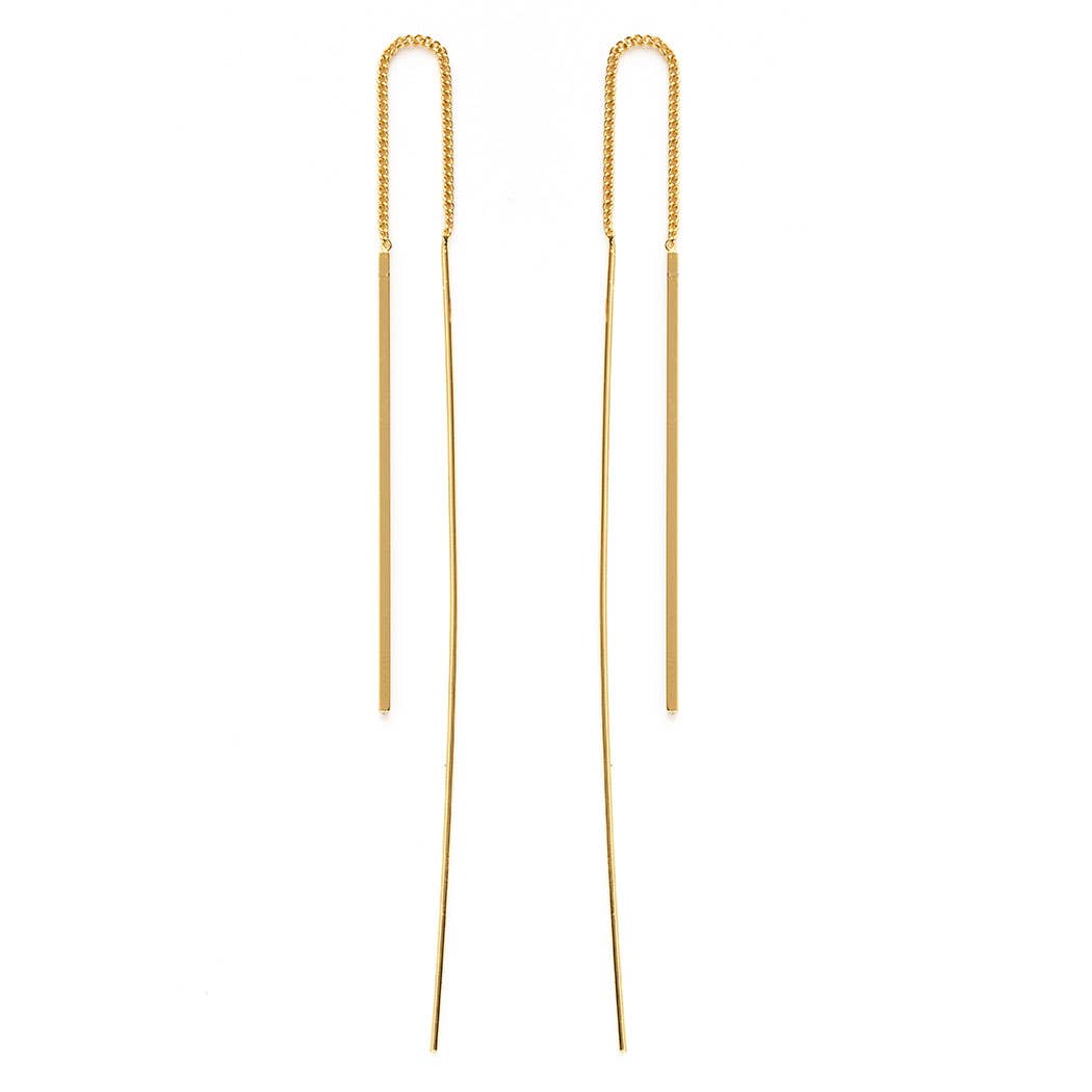 Needle + Thread Earrings - Soul Secret Threads