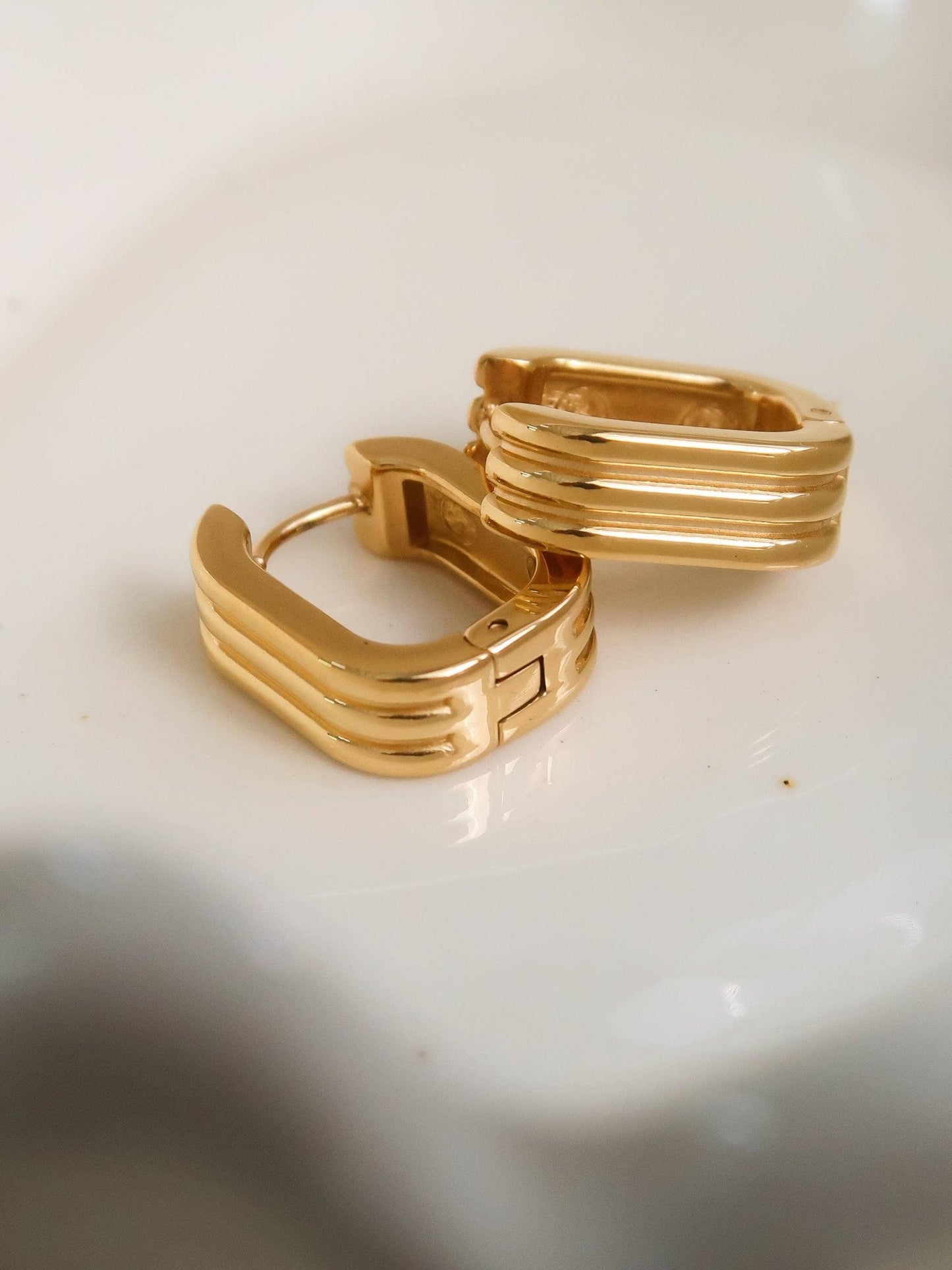 Noa Ribbed Earrings - Soul Secret Threads