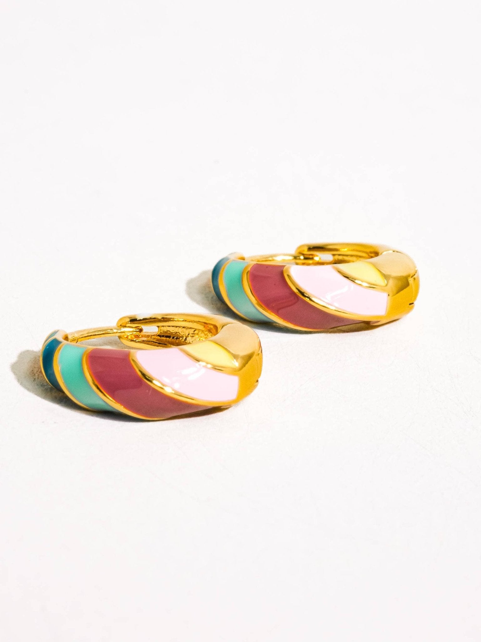 Paloma Striped Earrings - Soul Secret Threads