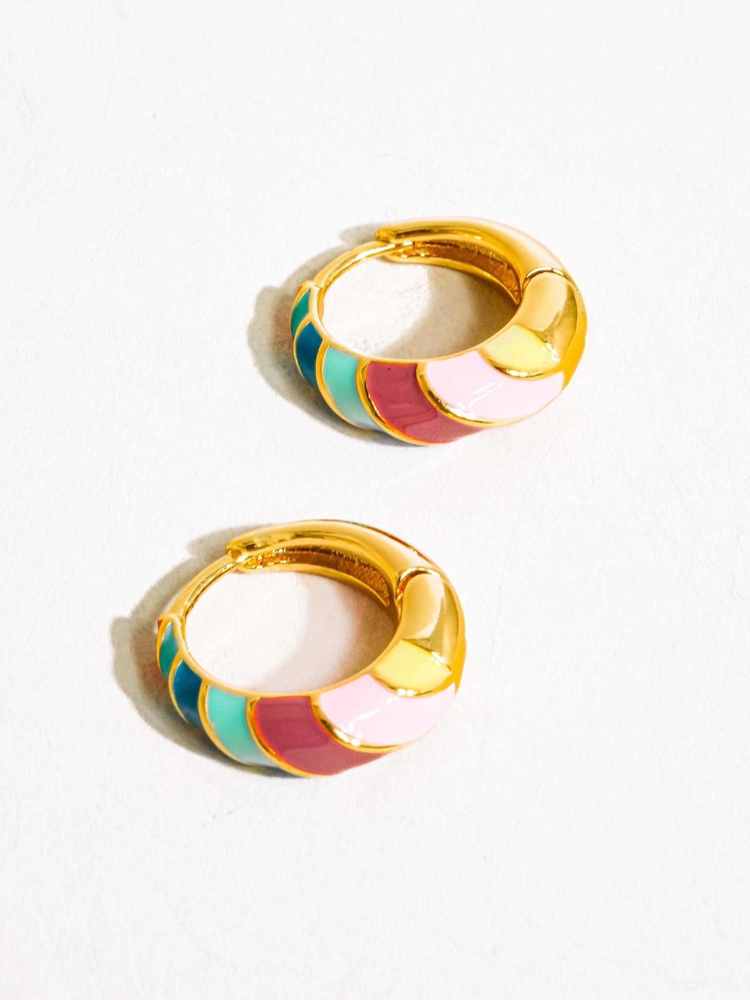 Paloma Striped Earrings - Soul Secret Threads