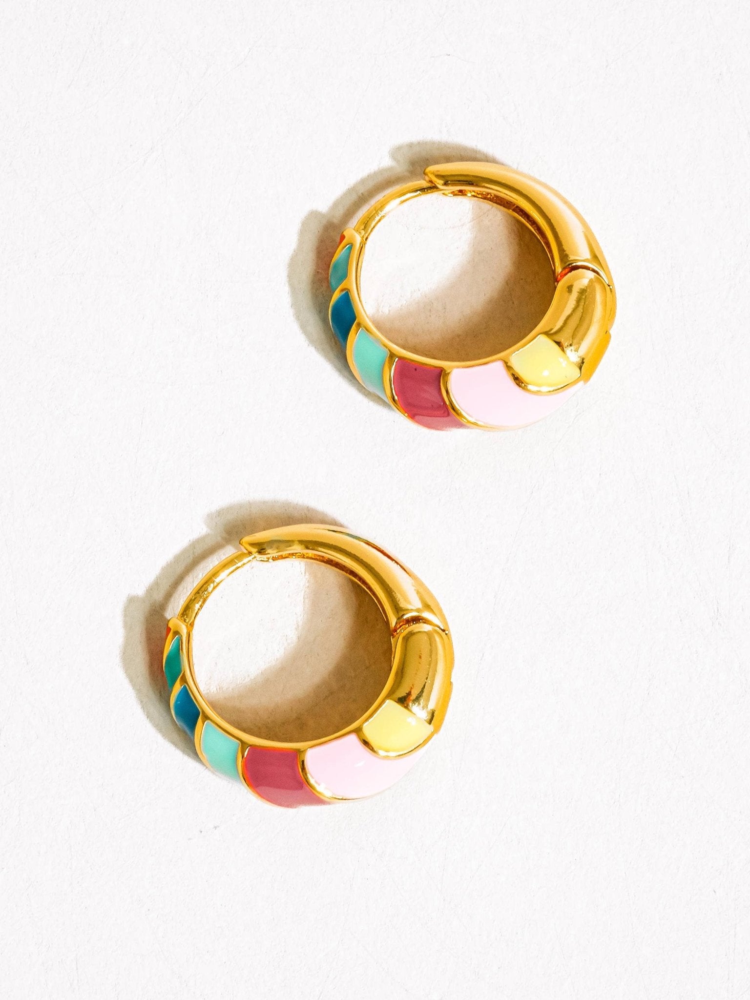 Paloma Striped Earrings - Soul Secret Threads