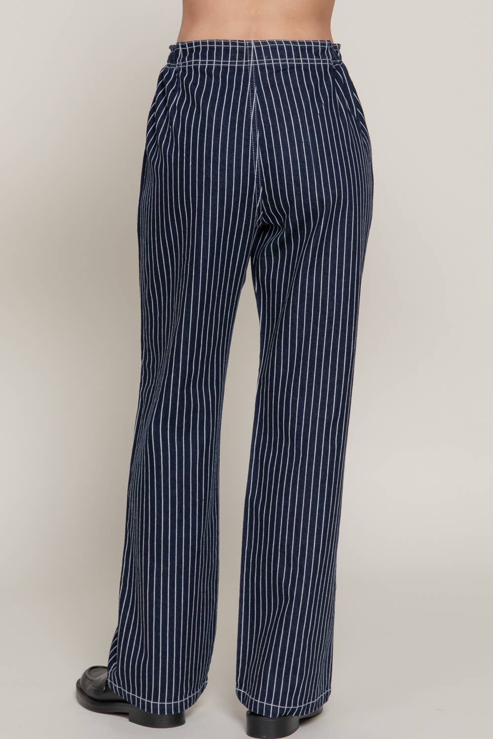Pinstripe Edit Pants - Soul Secret Threads
