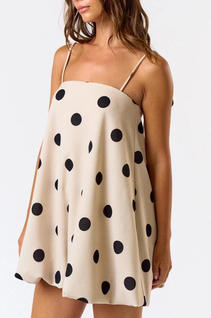 Polka Dot Bubble Dress - Soul Secret Threads