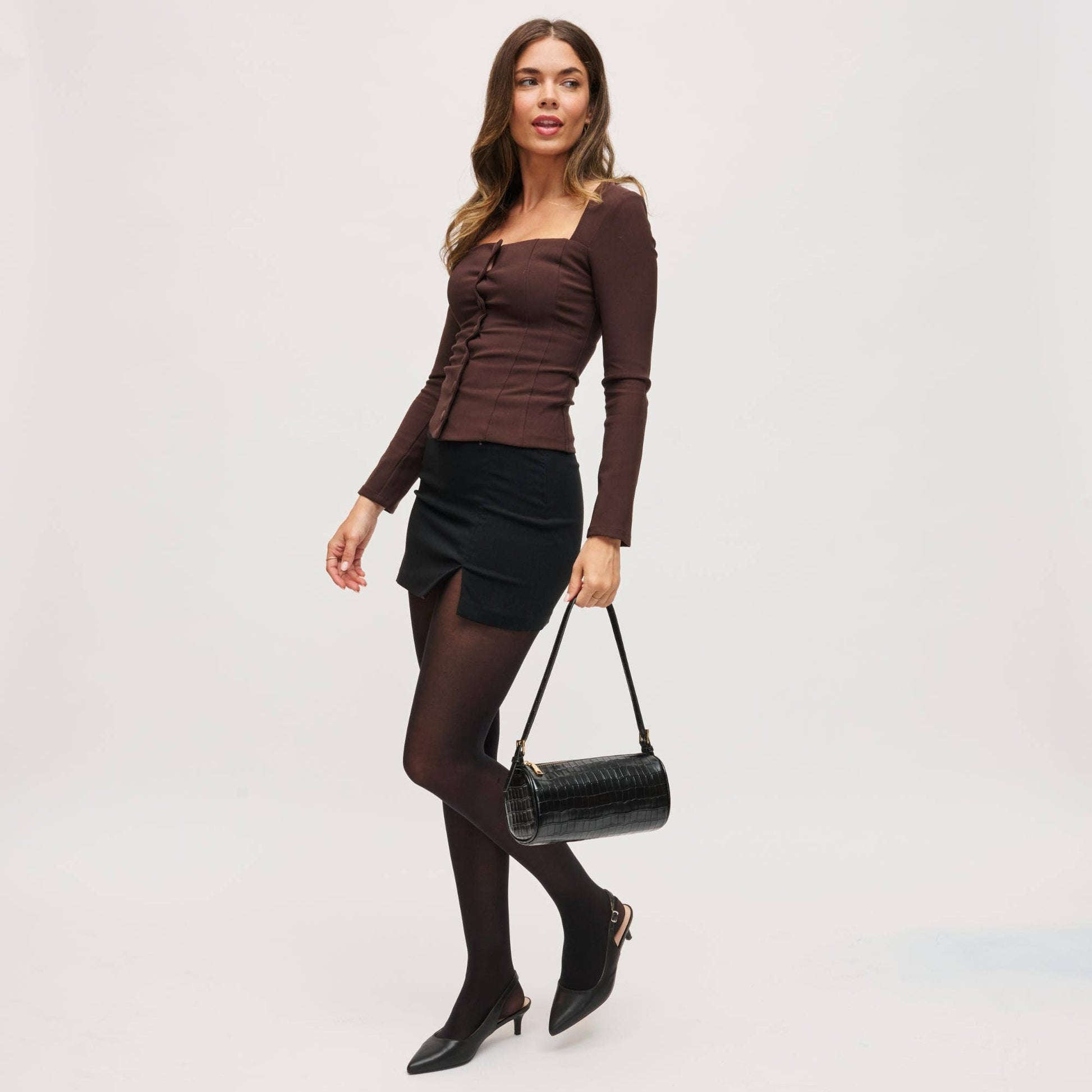 Rachel Croc Shoulder Bag - Soul Secret Threads