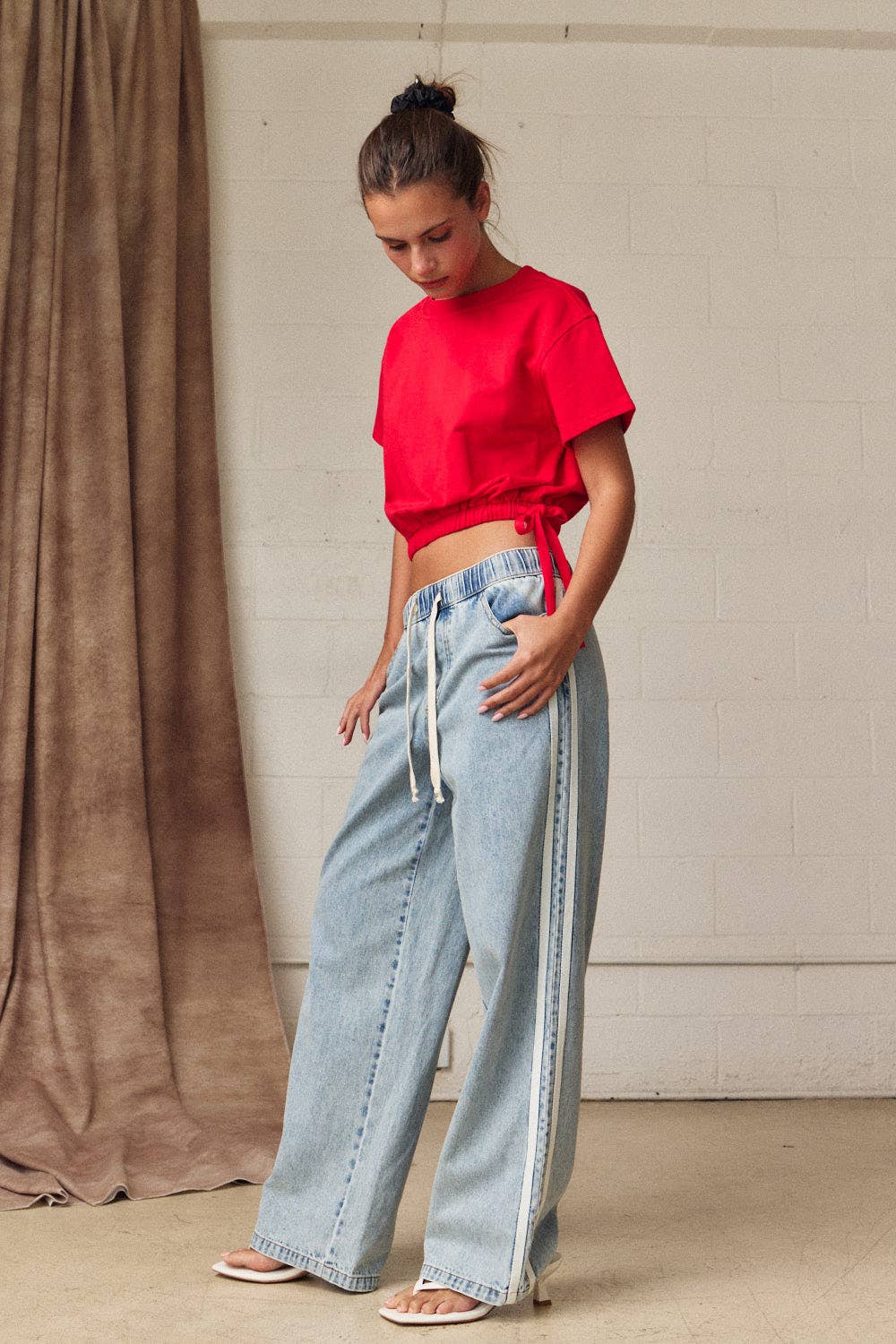 Runway Stripe Jeans - Soul Secret Threads