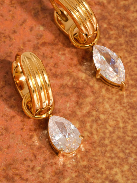 Saffron Mismatch Earrings - Soul Secret Threads