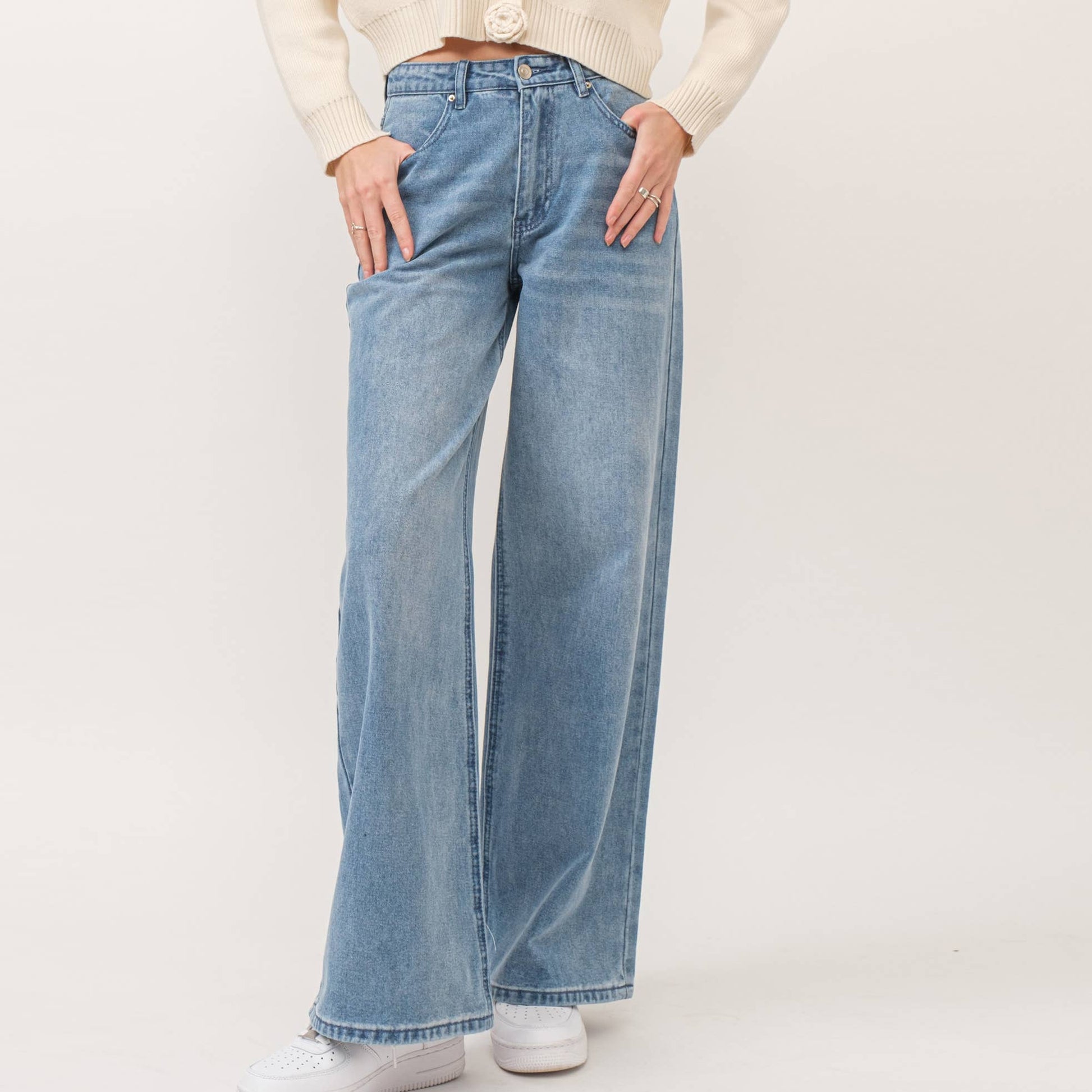 Taylor Wide-Leg Jeans - Soul Secret Threads