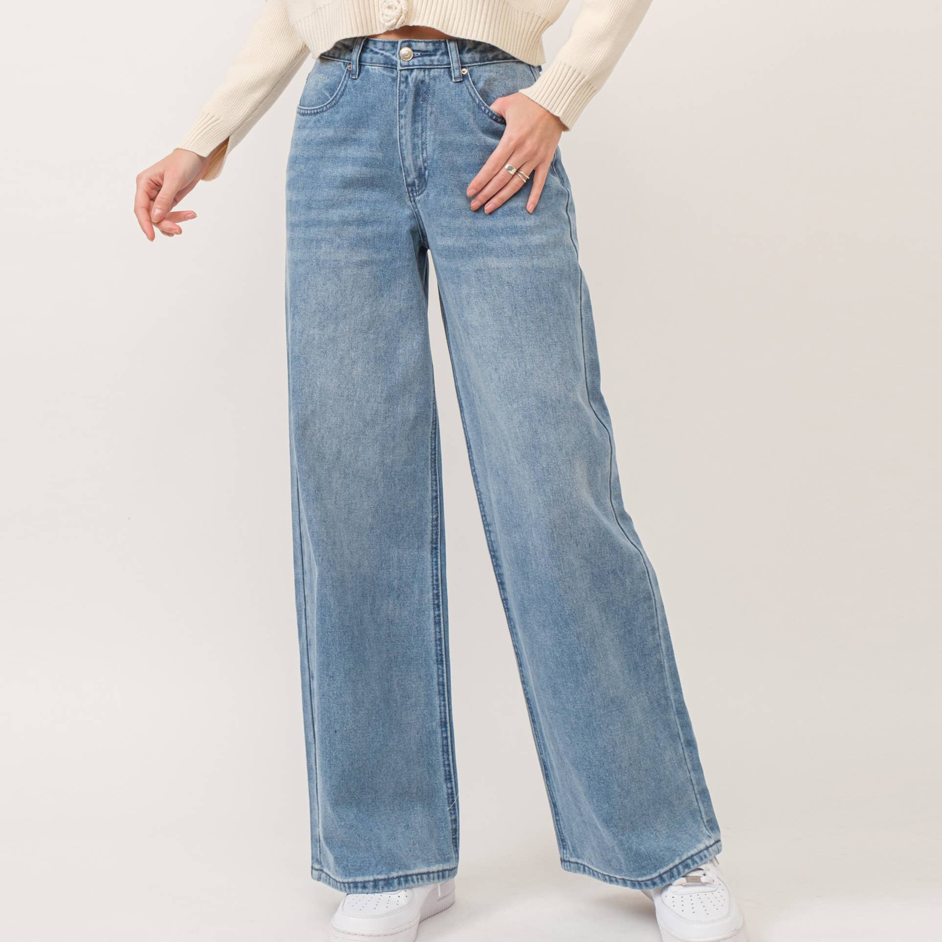 Taylor Wide-Leg Jeans - Soul Secret Threads