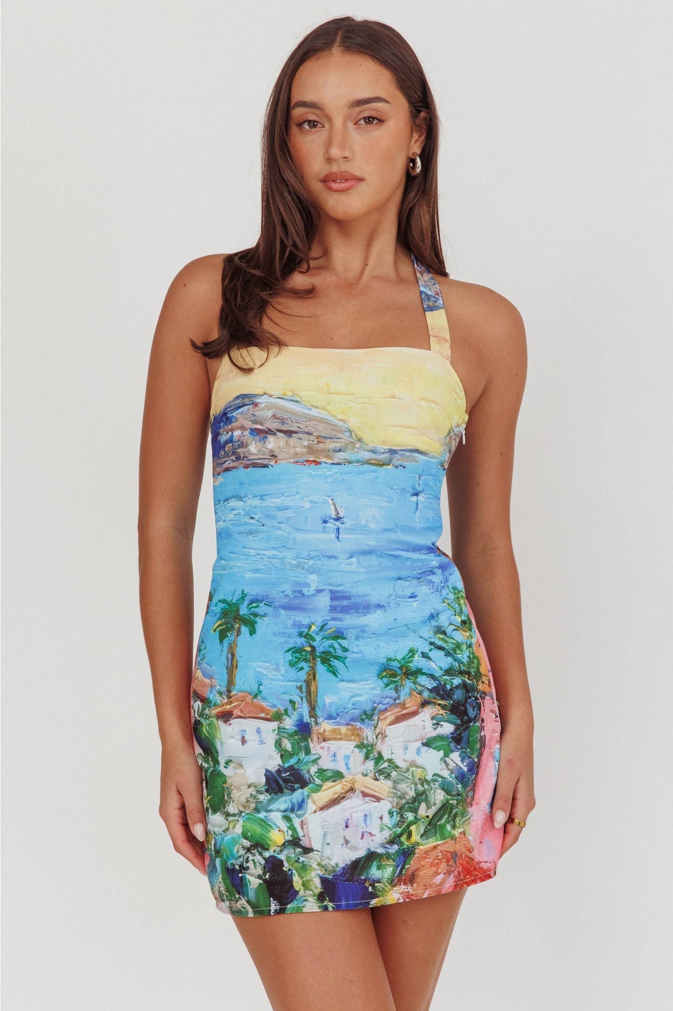 Tropical Horizon Mini Dress (Ships 7/21) - Soul Secret Threads
